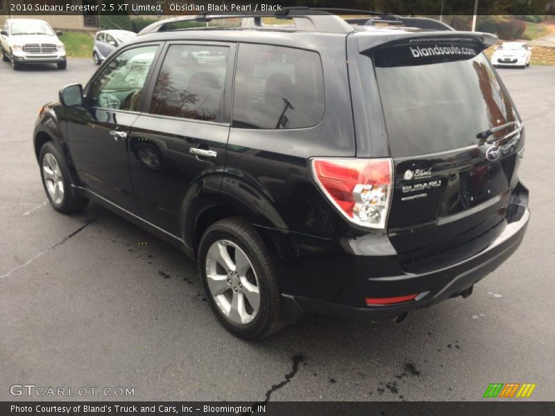 Obsidian Black Pearl / Black 2010 Subaru Forester 2.5 XT Limited