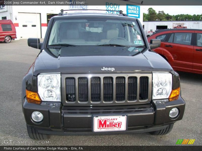 Dark Khaki Pearl / Khaki 2006 Jeep Commander 4x4