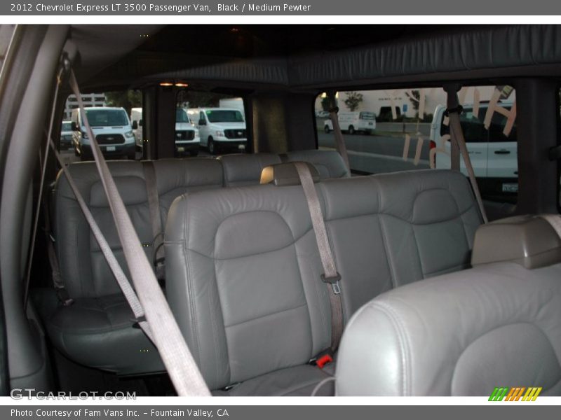 Black / Medium Pewter 2012 Chevrolet Express LT 3500 Passenger Van