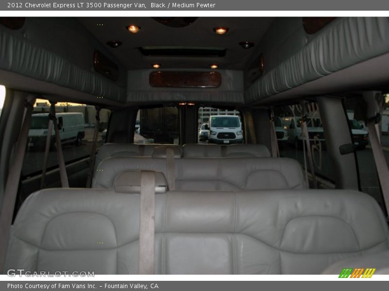 Black / Medium Pewter 2012 Chevrolet Express LT 3500 Passenger Van