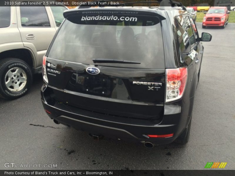 Obsidian Black Pearl / Black 2010 Subaru Forester 2.5 XT Limited