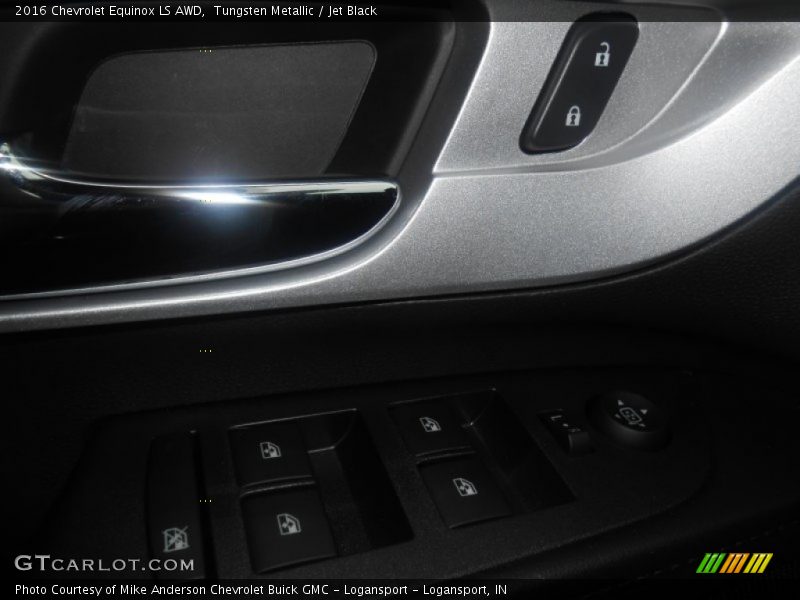 Tungsten Metallic / Jet Black 2016 Chevrolet Equinox LS AWD