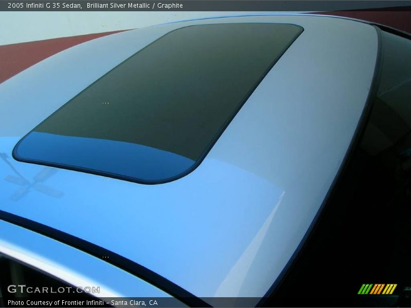 Brilliant Silver Metallic / Graphite 2005 Infiniti G 35 Sedan