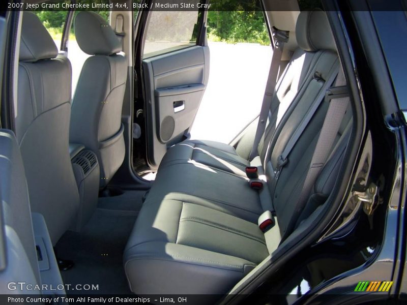 Black / Medium Slate Gray 2007 Jeep Grand Cherokee Limited 4x4