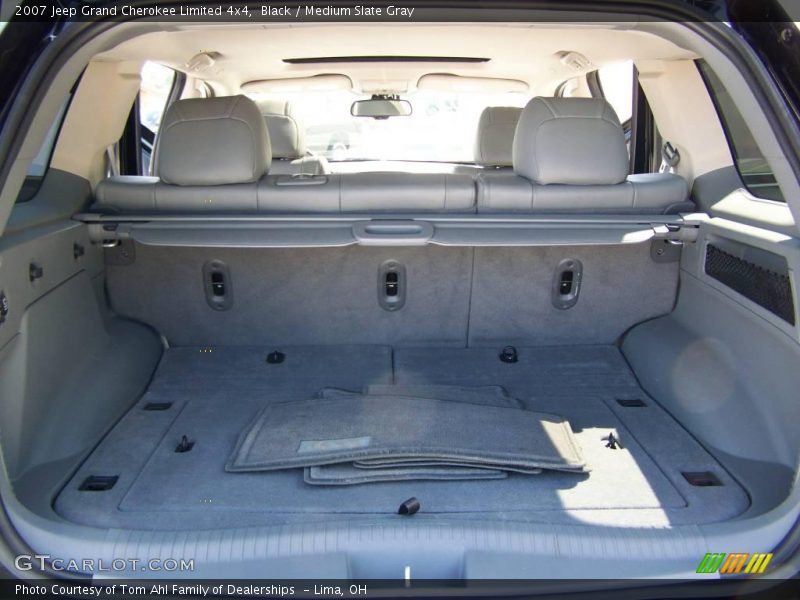 Black / Medium Slate Gray 2007 Jeep Grand Cherokee Limited 4x4