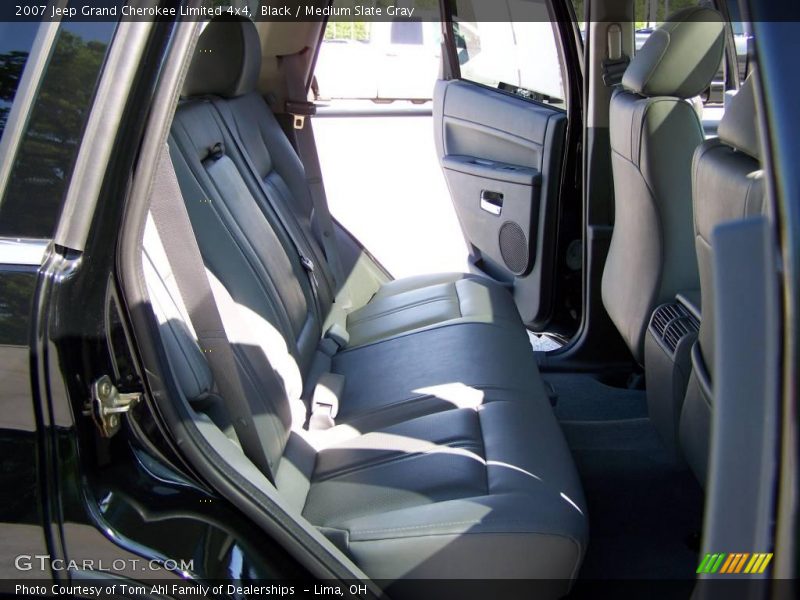 Black / Medium Slate Gray 2007 Jeep Grand Cherokee Limited 4x4