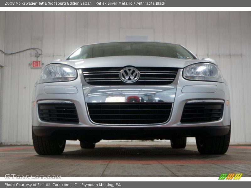 Reflex Silver Metallic / Anthracite Black 2008 Volkswagen Jetta Wolfsburg Edition Sedan