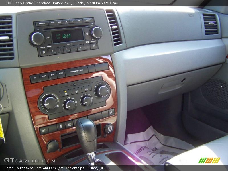 Black / Medium Slate Gray 2007 Jeep Grand Cherokee Limited 4x4
