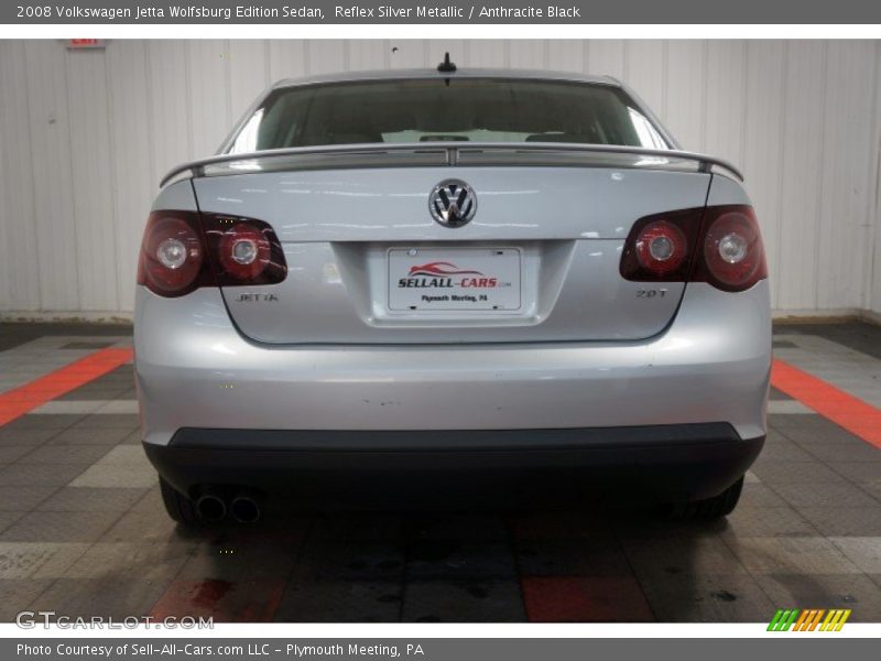 Reflex Silver Metallic / Anthracite Black 2008 Volkswagen Jetta Wolfsburg Edition Sedan