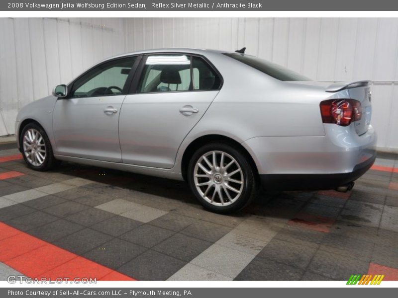 Reflex Silver Metallic / Anthracite Black 2008 Volkswagen Jetta Wolfsburg Edition Sedan