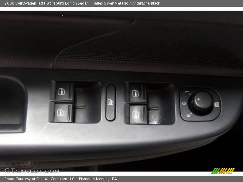 Reflex Silver Metallic / Anthracite Black 2008 Volkswagen Jetta Wolfsburg Edition Sedan