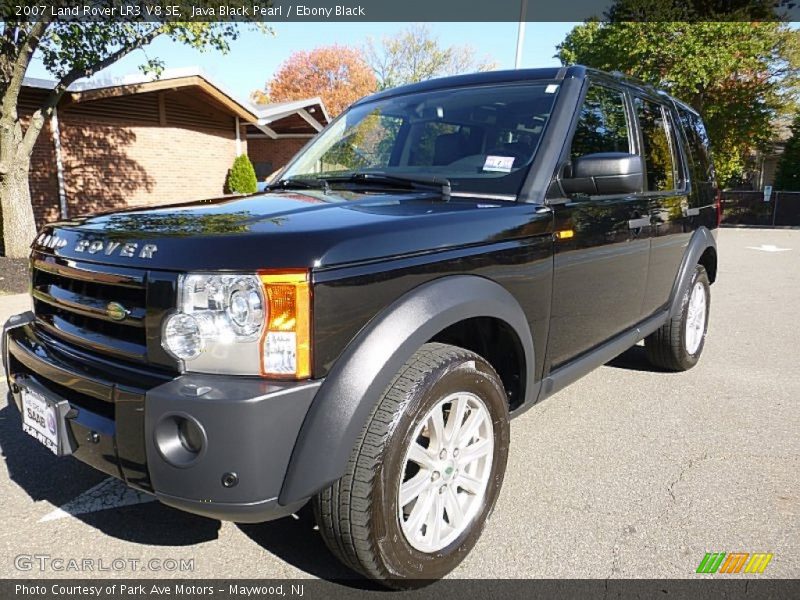 Java Black Pearl / Ebony Black 2007 Land Rover LR3 V8 SE