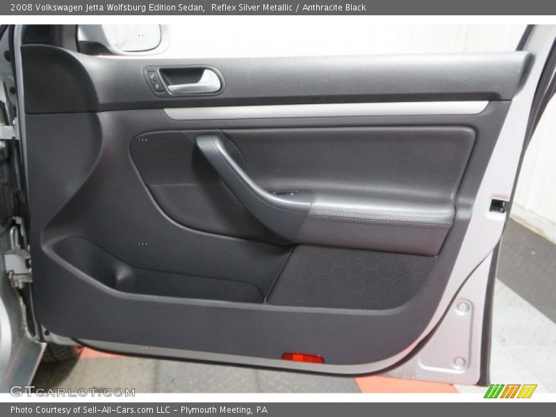 Reflex Silver Metallic / Anthracite Black 2008 Volkswagen Jetta Wolfsburg Edition Sedan