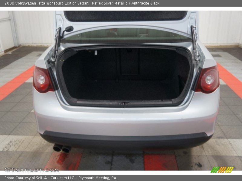 Reflex Silver Metallic / Anthracite Black 2008 Volkswagen Jetta Wolfsburg Edition Sedan