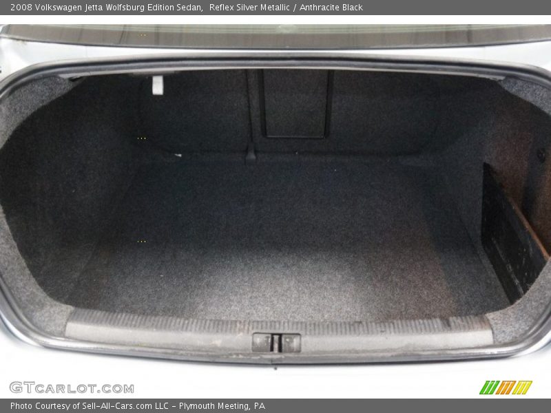 Reflex Silver Metallic / Anthracite Black 2008 Volkswagen Jetta Wolfsburg Edition Sedan