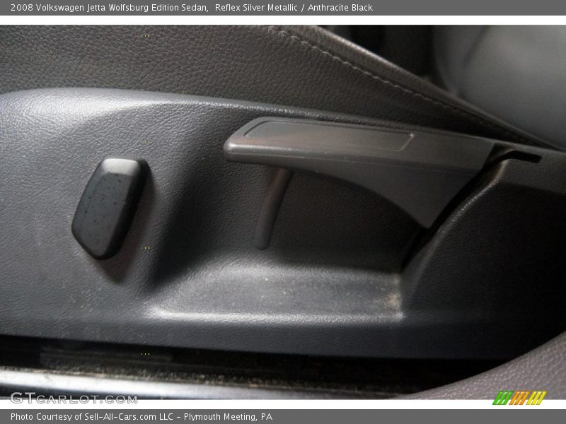 Reflex Silver Metallic / Anthracite Black 2008 Volkswagen Jetta Wolfsburg Edition Sedan