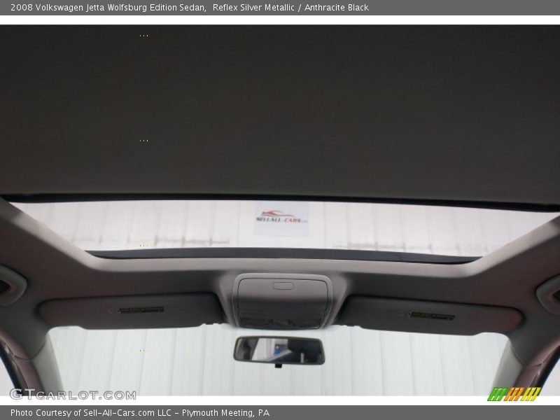 Reflex Silver Metallic / Anthracite Black 2008 Volkswagen Jetta Wolfsburg Edition Sedan