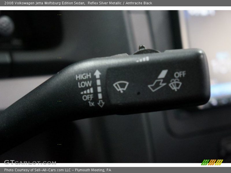 Reflex Silver Metallic / Anthracite Black 2008 Volkswagen Jetta Wolfsburg Edition Sedan