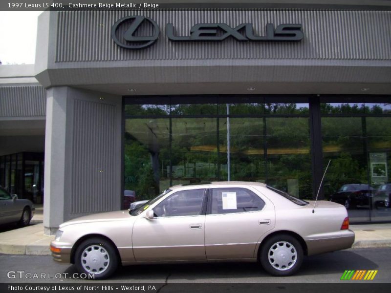 Cashmere Beige Metallic / Beige 1997 Lexus LS 400