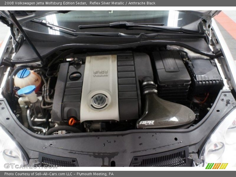 Reflex Silver Metallic / Anthracite Black 2008 Volkswagen Jetta Wolfsburg Edition Sedan