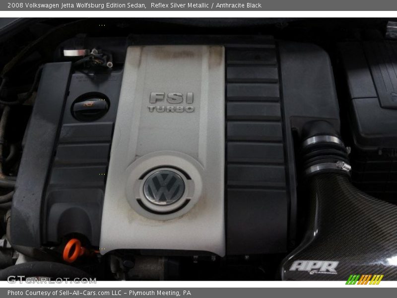 Reflex Silver Metallic / Anthracite Black 2008 Volkswagen Jetta Wolfsburg Edition Sedan