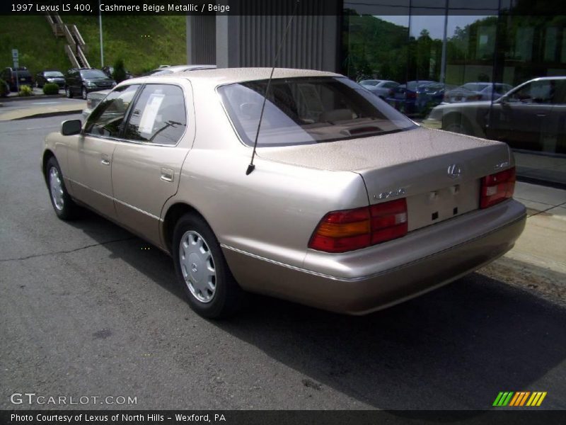 Cashmere Beige Metallic / Beige 1997 Lexus LS 400