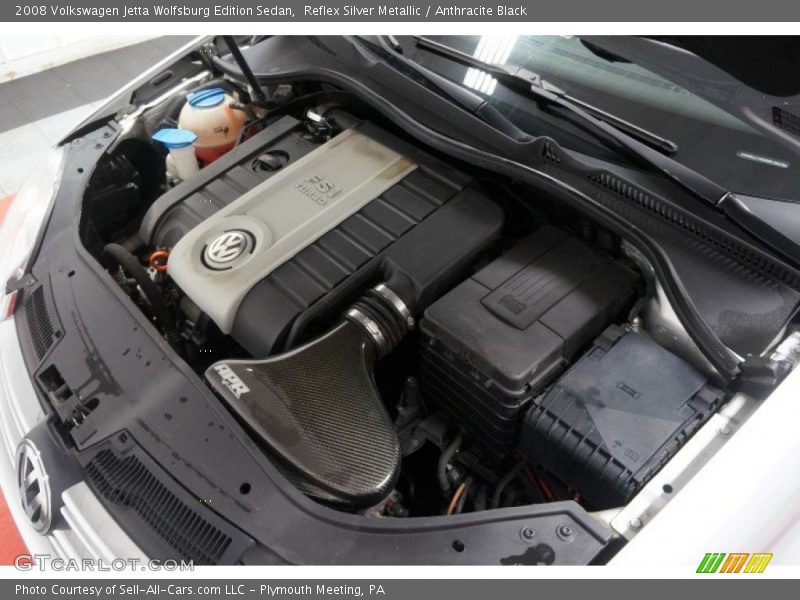 Reflex Silver Metallic / Anthracite Black 2008 Volkswagen Jetta Wolfsburg Edition Sedan
