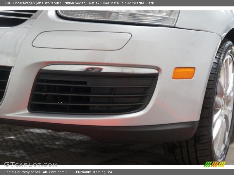Reflex Silver Metallic / Anthracite Black 2008 Volkswagen Jetta Wolfsburg Edition Sedan
