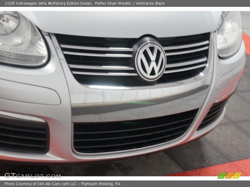Reflex Silver Metallic / Anthracite Black 2008 Volkswagen Jetta Wolfsburg Edition Sedan