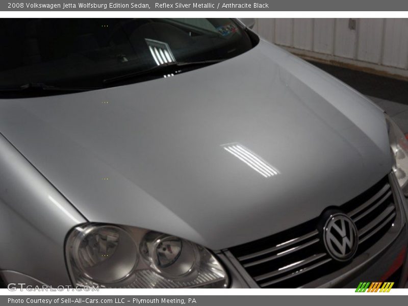 Reflex Silver Metallic / Anthracite Black 2008 Volkswagen Jetta Wolfsburg Edition Sedan