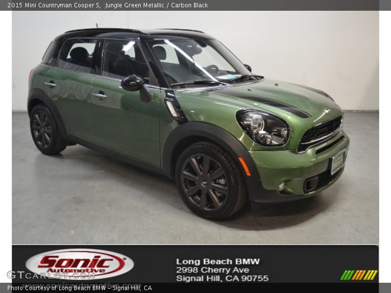Jungle Green Metallic / Carbon Black 2015 Mini Countryman Cooper S
