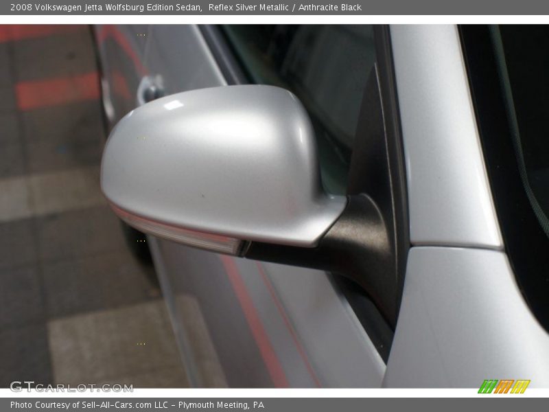 Reflex Silver Metallic / Anthracite Black 2008 Volkswagen Jetta Wolfsburg Edition Sedan