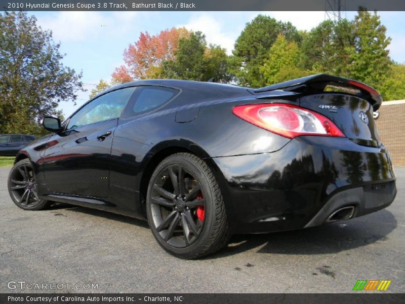 Bathurst Black / Black 2010 Hyundai Genesis Coupe 3.8 Track