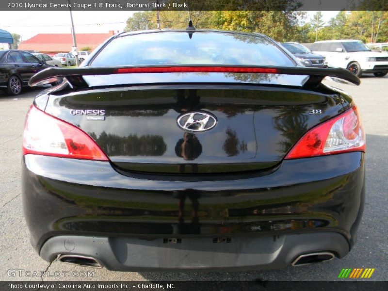 Bathurst Black / Black 2010 Hyundai Genesis Coupe 3.8 Track