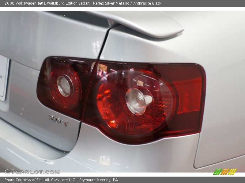 Reflex Silver Metallic / Anthracite Black 2008 Volkswagen Jetta Wolfsburg Edition Sedan