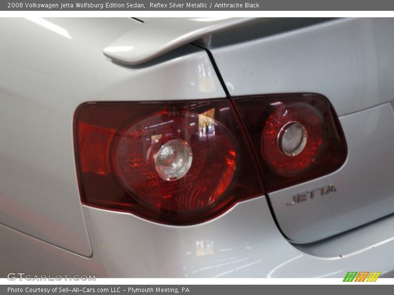 Reflex Silver Metallic / Anthracite Black 2008 Volkswagen Jetta Wolfsburg Edition Sedan