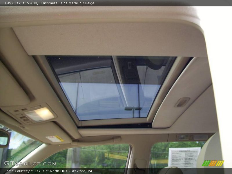 Cashmere Beige Metallic / Beige 1997 Lexus LS 400
