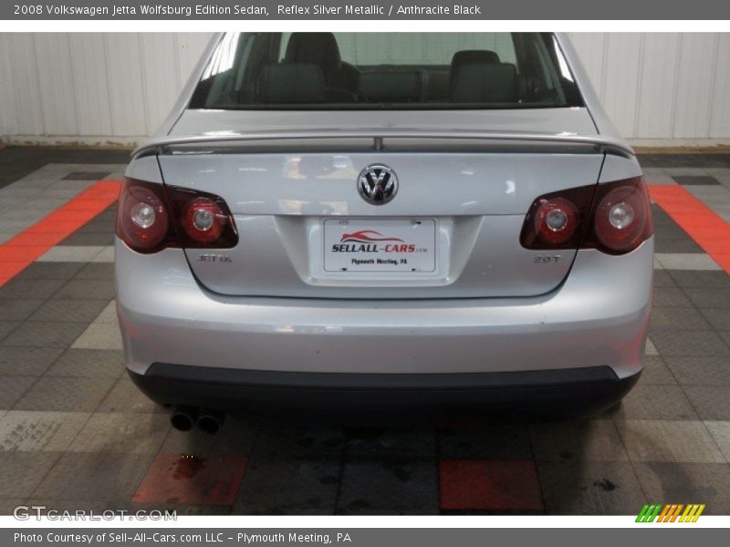 Reflex Silver Metallic / Anthracite Black 2008 Volkswagen Jetta Wolfsburg Edition Sedan