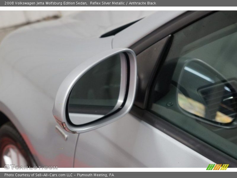 Reflex Silver Metallic / Anthracite Black 2008 Volkswagen Jetta Wolfsburg Edition Sedan