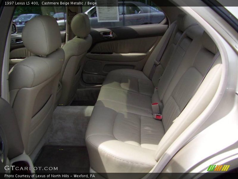Cashmere Beige Metallic / Beige 1997 Lexus LS 400