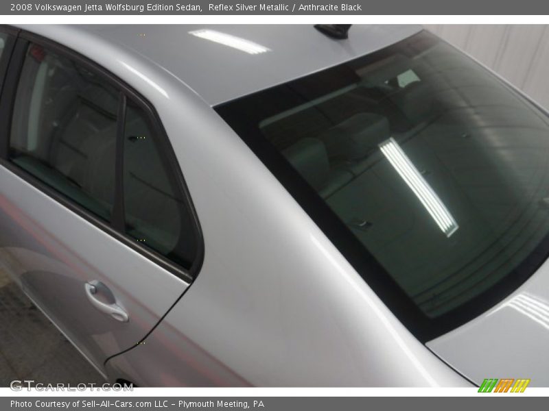 Reflex Silver Metallic / Anthracite Black 2008 Volkswagen Jetta Wolfsburg Edition Sedan