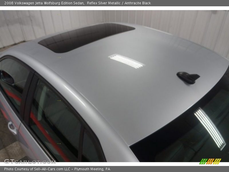 Reflex Silver Metallic / Anthracite Black 2008 Volkswagen Jetta Wolfsburg Edition Sedan