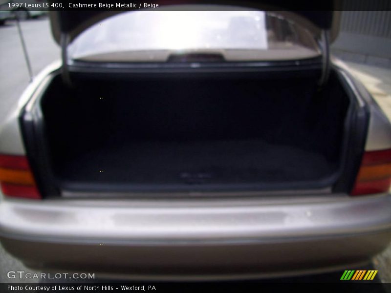 Cashmere Beige Metallic / Beige 1997 Lexus LS 400