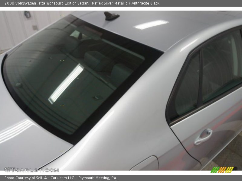 Reflex Silver Metallic / Anthracite Black 2008 Volkswagen Jetta Wolfsburg Edition Sedan