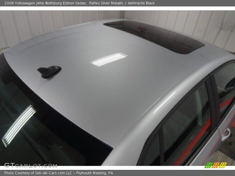Reflex Silver Metallic / Anthracite Black 2008 Volkswagen Jetta Wolfsburg Edition Sedan