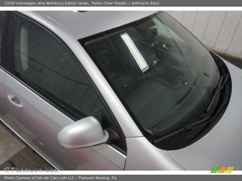Reflex Silver Metallic / Anthracite Black 2008 Volkswagen Jetta Wolfsburg Edition Sedan