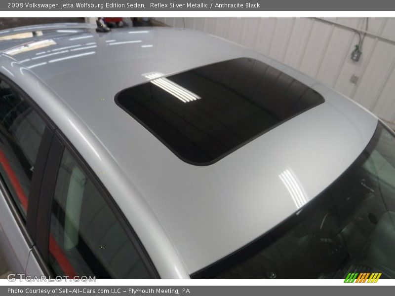 Reflex Silver Metallic / Anthracite Black 2008 Volkswagen Jetta Wolfsburg Edition Sedan