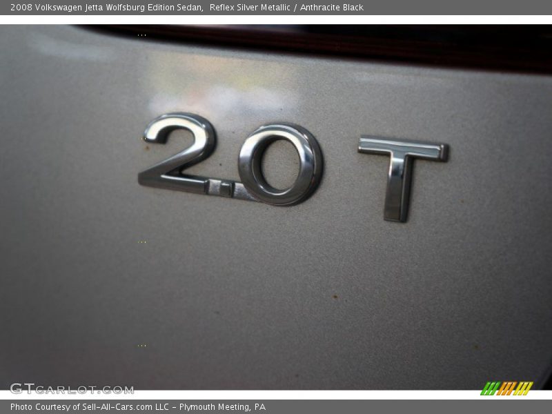 Reflex Silver Metallic / Anthracite Black 2008 Volkswagen Jetta Wolfsburg Edition Sedan