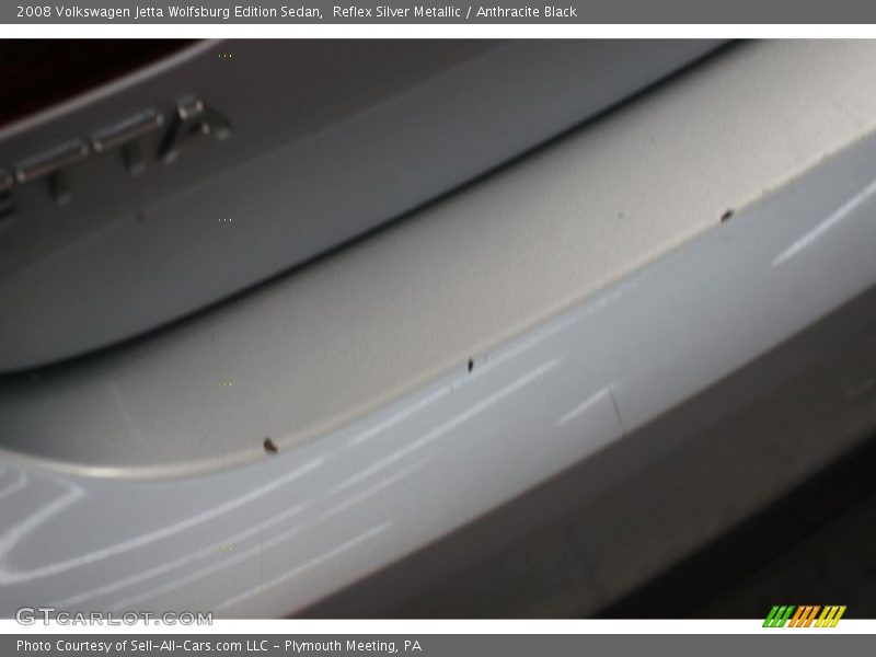 Reflex Silver Metallic / Anthracite Black 2008 Volkswagen Jetta Wolfsburg Edition Sedan
