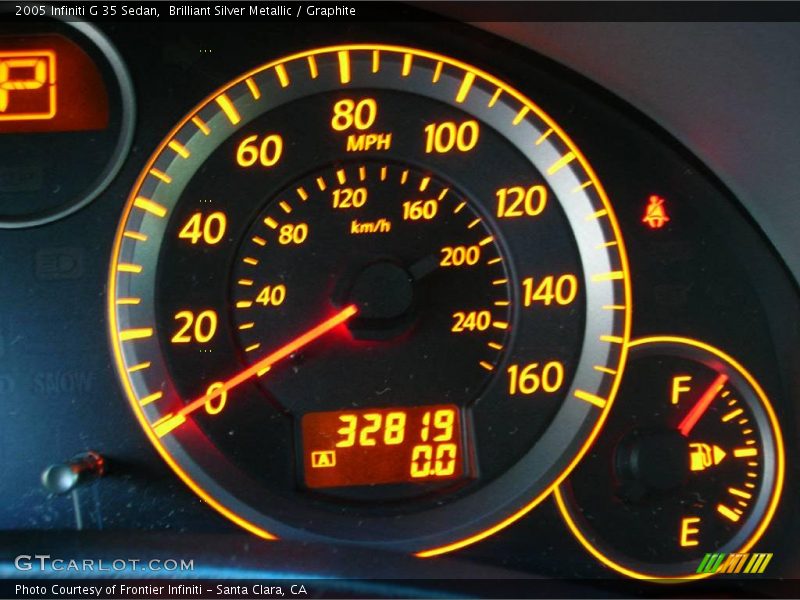 Brilliant Silver Metallic / Graphite 2005 Infiniti G 35 Sedan